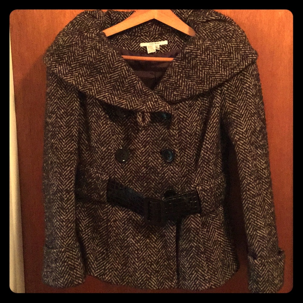 Herringbone coat